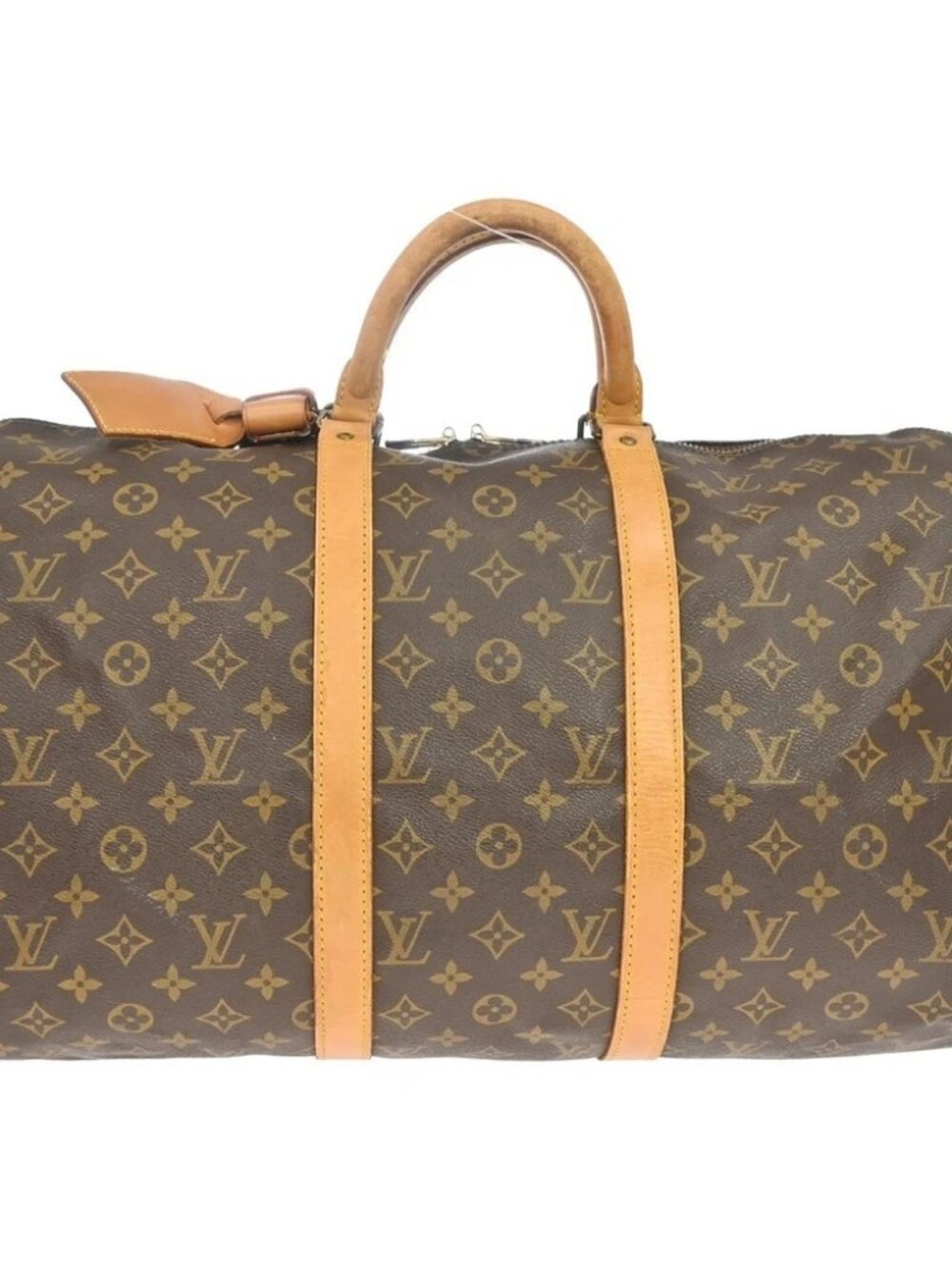 LOUIS VUITTON KEEPALL 50 TRAVEL HANDBAG MONOGRAM